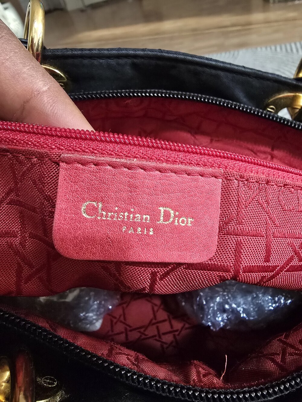 Christian Dior Lady Dior Cannage Quilt Nylon Bag - Picture 15 of 15